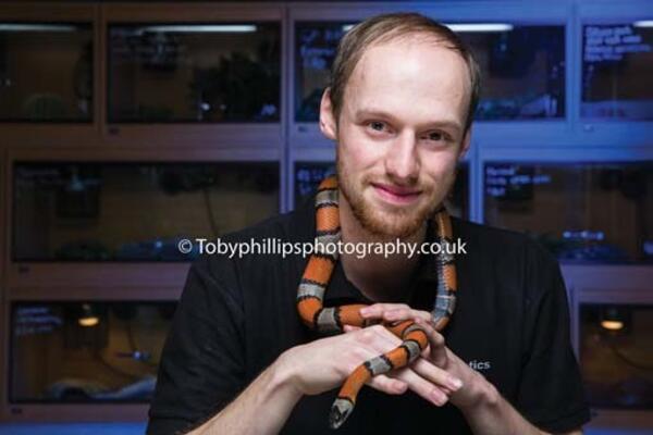 Luke at Alpha Exotics, Horsham