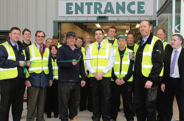 Mick opens the new depot