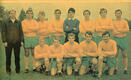 Phil Skingsley with the 1968 Horsham FC team