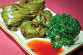 Pandang chicken in leaf