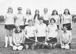 Terri LeFavre (front left) in the lacrosse team