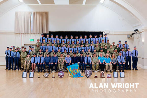 1015 Squadron in The Drill Hall, Horsham (©Alan Wright/AAH) 1015 Squadron in The Drill Hall, Horsham (©Alan Wright/AAH)