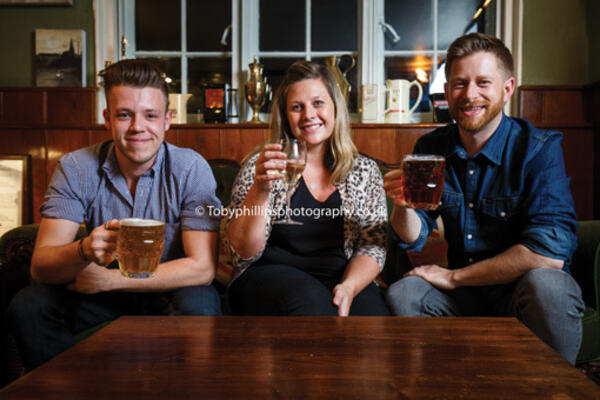 The team at The Three Crowns The team at The Three Crowns