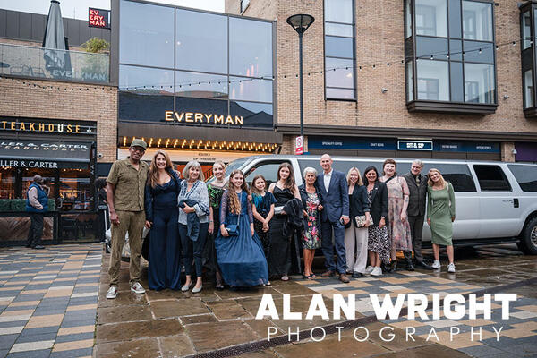 The cast and crew arrive at Everyman Cinema (©Alan Wright Photography) The cast and crew arrive at Everyman Cinema (©Alan Wright Photography)