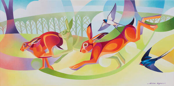 HARES, HORNBEAMS AND SWALLOWS BY ALISON INGRAM HARES, HORNBEAMS AND SWALLOWS BY ALISON INGRAM