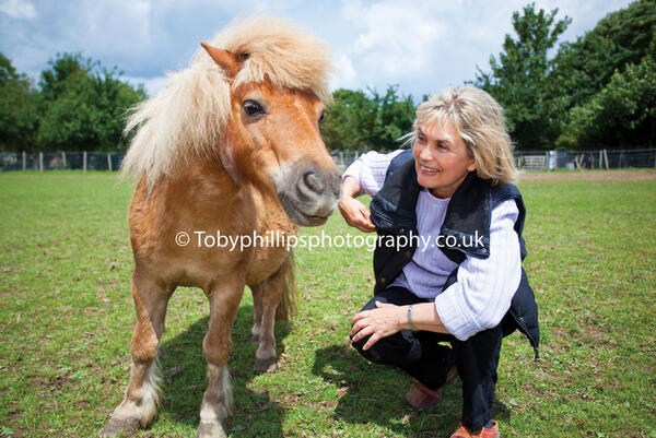 Alexandra Bastedo at the Sanctuary