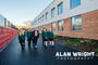 The Headteacher takes a stroll with pupils (©AAH/Alan Wright)