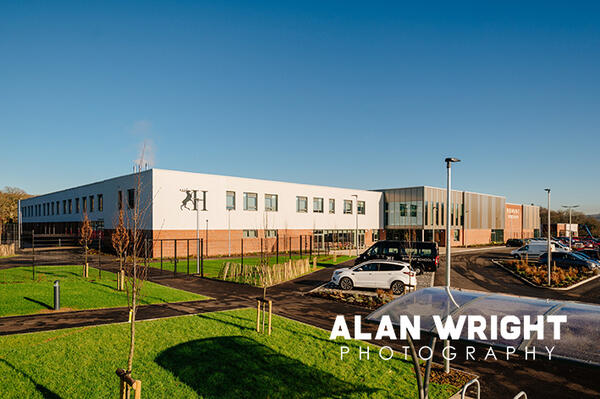 The school is the first development on the Mowbray estate (©AAH/Alan Wright) The school is the first development on the Mowbray estate (©AAH/Alan Wright)