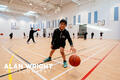 Pupils play basketball in the new sports hall (©AAH/Alan Wright) Pupils play basketball in the new sports hall (©AAH/Alan Wright)