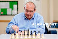 Ian Comley, Chairman of Horsham Chess Club (©AAH/Alan Wright)