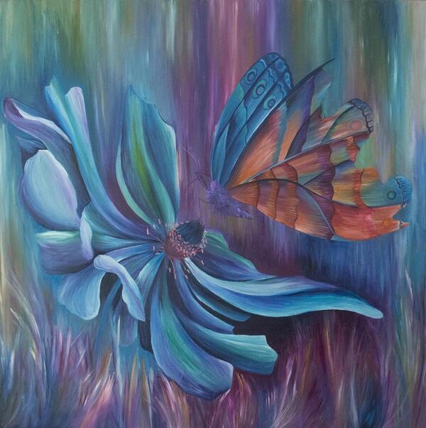 Fading Blooms No.3 by Claire Harrison Fading Blooms No.3 by Claire Harrison