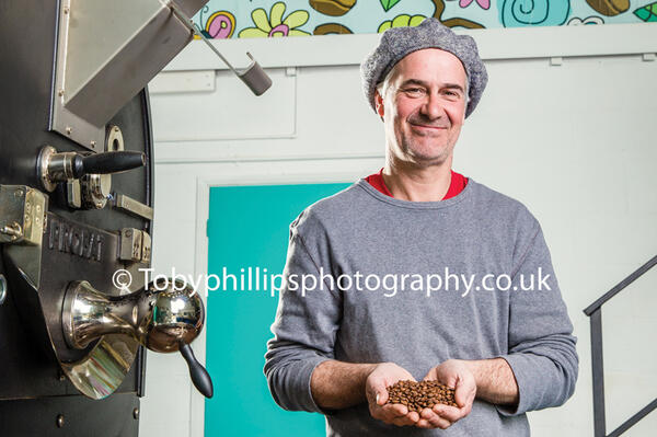Gary Best at Coffee Real Gary Best at Coffee Real