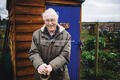 Tony at Depot Road Allotment Tony at Depot Road Allotment