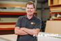 Founder John Graham at DIY Alcove Cabinets (©AAH/Alan Wright) Founder John Graham at DIY Alcove Cabinets (©AAH/Alan Wright)