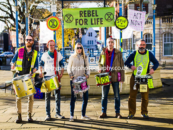 Extinction Rebellion in the Carfax 2019