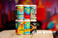 Canned range of Firebird beers (©Alan Wright)