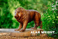 'Aslan' by Chainsaw sculptor Gil Parham