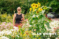 Kate Heath tends to the flowers at Heath Farm (©AAH/AW)