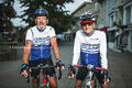 Brian Flint and Dave Mander at Horsham Cycling Club
