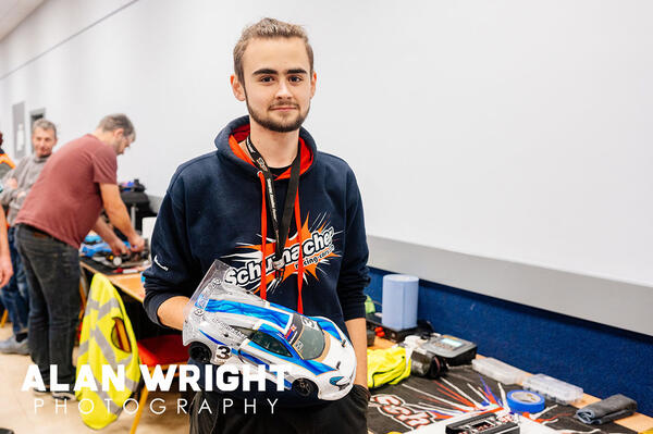 Joseph Moore races Schumacher cars at Horsham RC  (©AAH/Alan Wright)