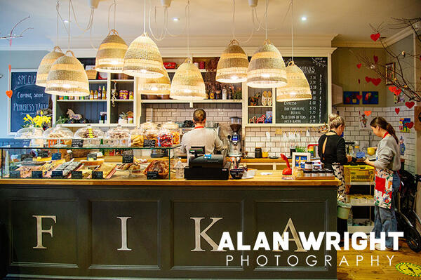 Johansson’s Cafe promotes fika (©AAH/AW) Johansson’s Cafe promotes fika (©AAH/AW)