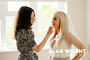 Kim Wachnianin applies make-up to bridal model Helen Green (©AAH/Alan Wright) Kim Wachnianin applies make-up to bridal model Helen Green (©AAH/Alan Wright)