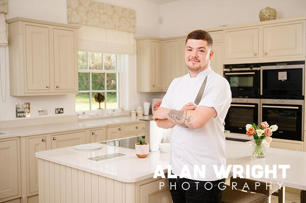 Lewis Wilson has previously worked in Michelin Star kitchens