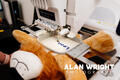 A child’s name is stitched into a soft toy (©AAH/Alan Wright)