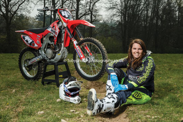 Motocross Rider Natalie Kane