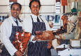 Chris and Rob Ayling at New Street Butchers