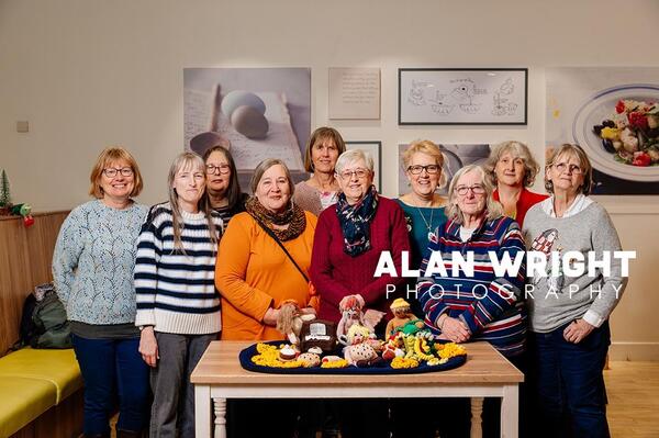 Members of Normandy WI craft group (©AAH/Alan Wright Photography)