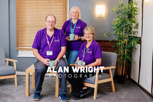 Kevin, Terrie and Marilyn at an Olive Tree session at Total Therapy Studios, Horsham (© AAH/Alan Wright) Kevin, Terrie and Marilyn at an Olive Tree session at Total Therapy Studios, Horsham (© AAH/Alan Wright)