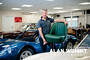 Rob O’Rourke specialises in restoring the interiors of classic cars