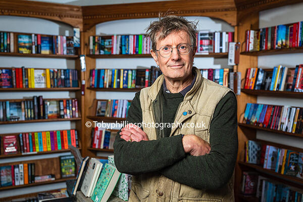 David Boyle founded The Real Press, which has a close association with Steyning Bookshop (©Toby Phillips Photography)