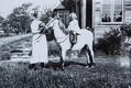Robina loved horses as a child Robina loved horses as a child