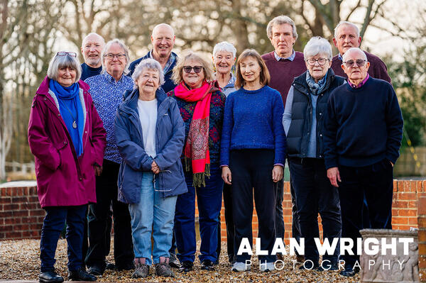 THE ROUNDABOUT TALKING NEWS TEAM AT ORCHARD LODGE (©AAH/ALAN WRIGHT) THE ROUNDABOUT TALKING NEWS TEAM AT ORCHARD LODGE (©AAH/ALAN WRIGHT)