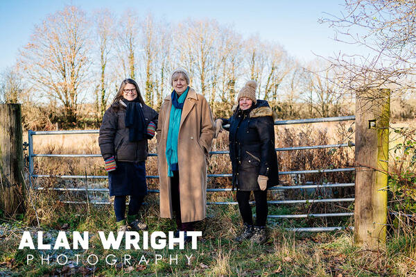 Fenella Maitland-Smith, Jenny Frost and Cathy Durrant of Save West of Ifield (©AAH/Alan Wright)