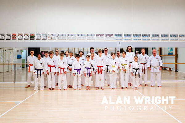 Paul Elliott instructs Wado-ryu karate (©AAH/Alan Wright)