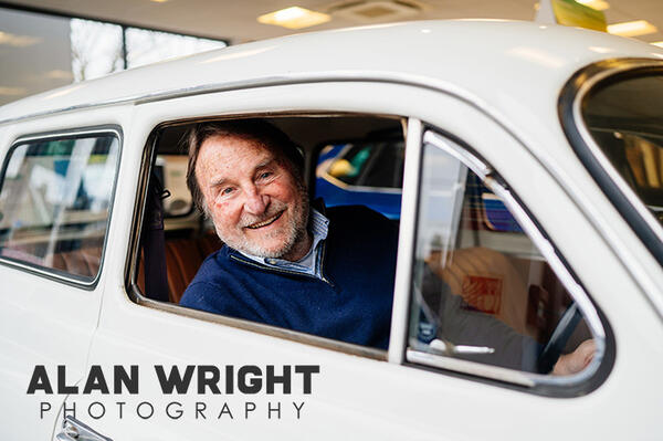 Tony Thorpe with a classic Skoda Octavia at Station Garage, Broadbridge Heath (©AAH/Alan Wright) Tony Thorpe with a classic Skoda Octavia at Station Garage, Broadbridge Heath (©AAH/Alan Wright)