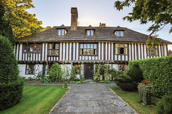 Front of St Mary's House in Bramber