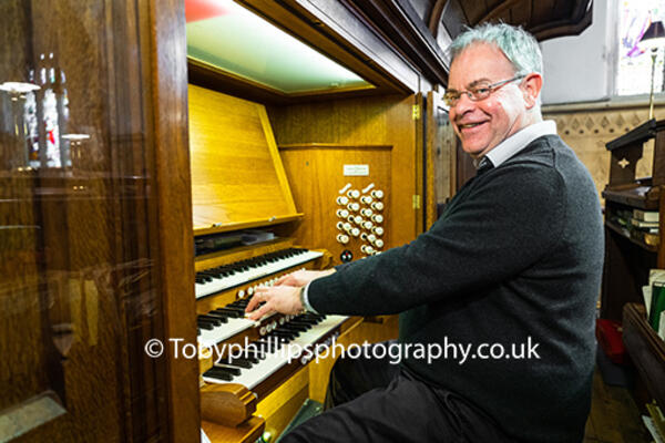 Mike Overend, Assistant Organist at St Mary’s Church