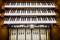 The organ has three manuals, which all contribute a different sound The organ has three manuals, which all contribute a different sound
