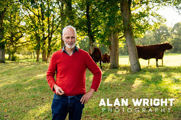 Andrew Knowles at Trechmore Farm, Cowfold (©AAH/Alan Wright)