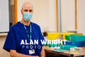 Dr Benjamin Kearl, Clinical Lead at the Roffey Millennium Hall Vaccination Centre (©AAH/Alan Wright)
