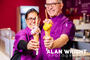 Julio and Ana at Valsa Gelato (©AAH/Alan Wright) Julio and Ana at Valsa Gelato (©AAH/Alan Wright)