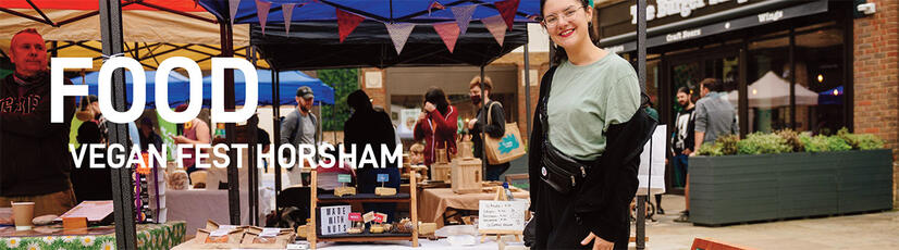 Click for feature on Horsham Vegan Market