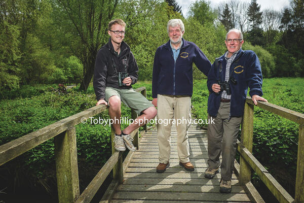 Wardens and Friends at the Nature Reserve