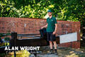 Adam Rayner, apprentice with the Wey & Arun Canal Trust (©AAH/Alan Wright)