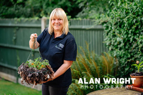 Fliss Lewis, owner of Wool Shred (©AAH/Alan Wright) Fliss Lewis, owner of Wool Shred (©AAH/Alan Wright)