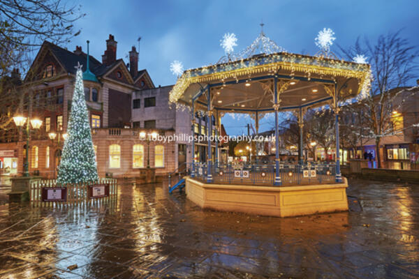 Horsham town festive lights